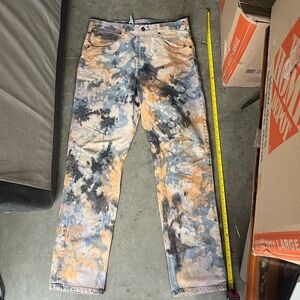 Tie Dye Carhartt Jeans 33x32